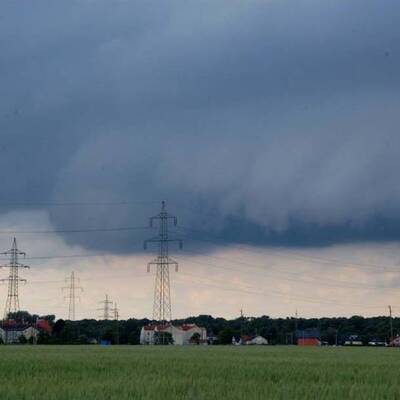 Gewitterwolken im Waldviertel