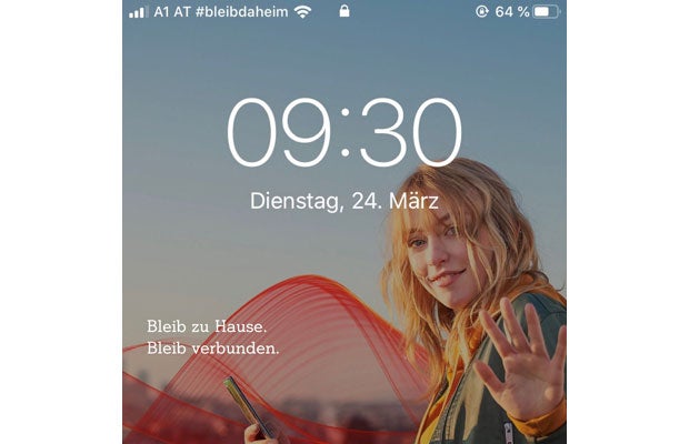 Wegen Corona: A1-Netz heißt jetzt #bleibdaheim