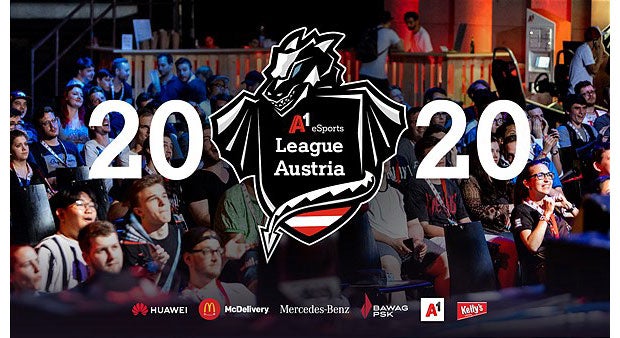 A1 eSports League 2020 startet mit sechs Games