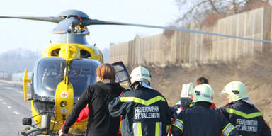 A1 Richtung Salzburg nach Unfall gesperrt