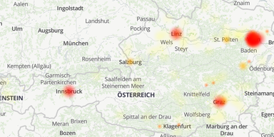 Internet-Ausf&auml;lle bei Magenta, A1 und Drei