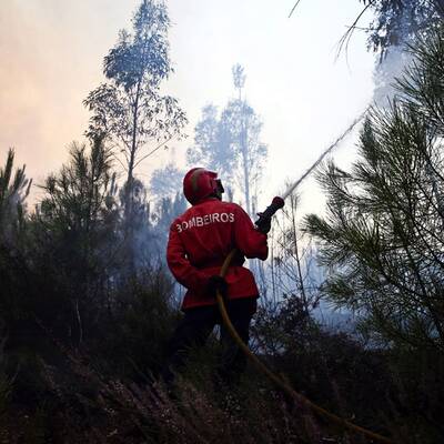 Gewaltiger Waldbrand in Portugal