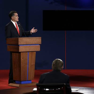 Der US-Präsident und sein Herausforderer treffen zum ersten Mal im TV aufeinander