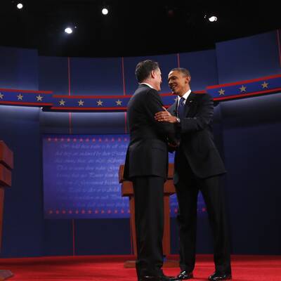 Der US-Präsident und sein Herausforderer treffen zum ersten Mal im TV aufeinander