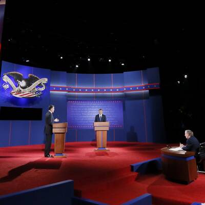 Der US-Präsident und sein Herausforderer treffen zum ersten Mal im TV aufeinander