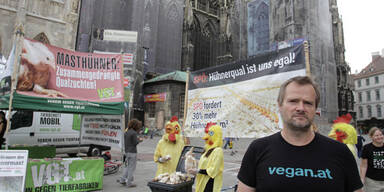 Ekel-Aktion am Stephansplatz