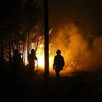 Gewaltiger Waldbrand in Portugal