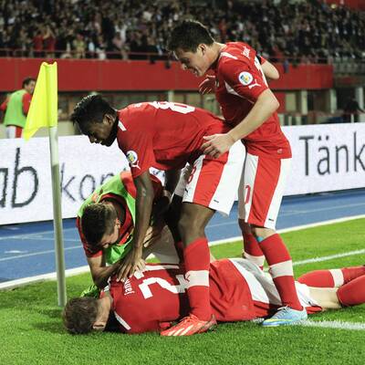 Länderspiel Österreich vs. Schweden 