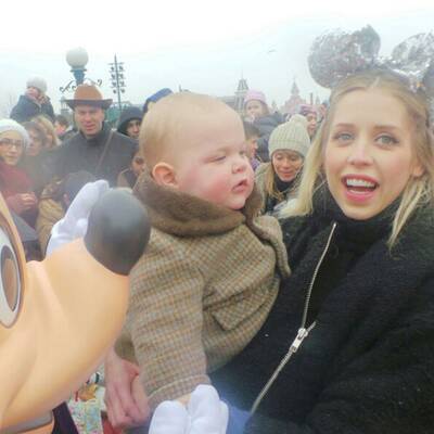 Peaches Geldof: Familien-Ausflug nach Disneyland.