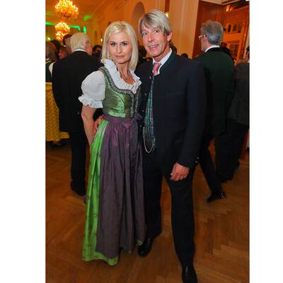 Siegfried WOLF mit Gattin 