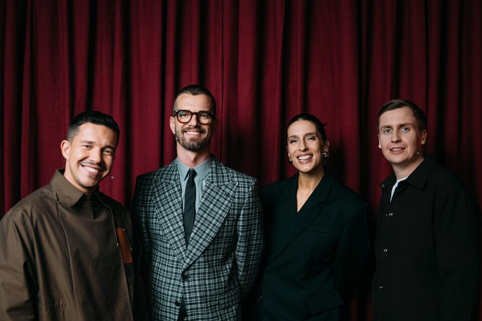 Nico Santos, Joko, Andrea Petković, und Till Reiners.