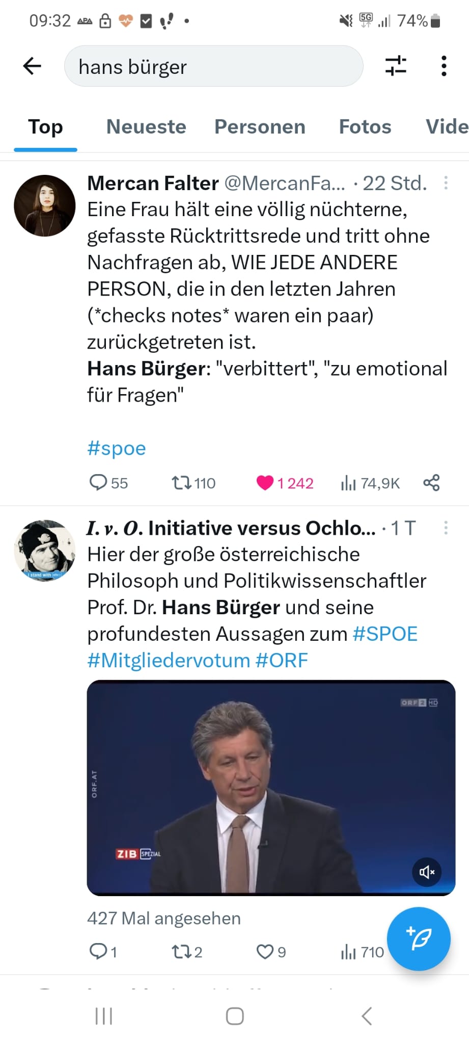 Twitter-Shitstorm gegen ORF-Star