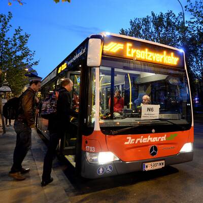 Öffi-Streik in Wien