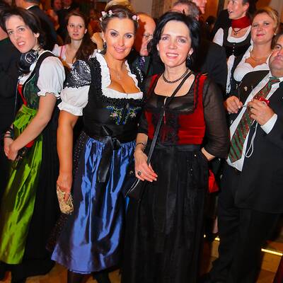 Siegfried WOLF mit Gattin 