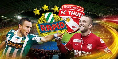 VIP-Tickets für Rapid vs. FC Thun gewinnen