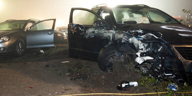 Massen-Crash im Nebel: Acht Tote 