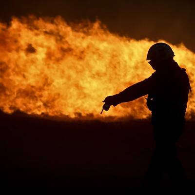 Gewaltiger Waldbrand in Portugal