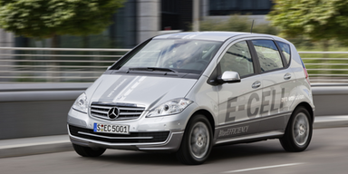 Serienversion der Mercedes A-KLasse E-Cell 