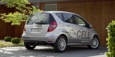 Serienversion der Mercedes A-KLasse E-Cell 