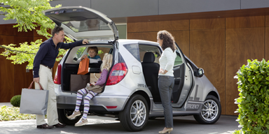 Serienversion der Mercedes A-KLasse E-Cell 