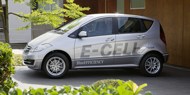 Serienversion der Mercedes A-KLasse E-Cell 
