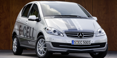 Serienversion der Mercedes A-KLasse E-Cell 