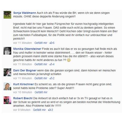 Kontroverse um Bundeshymne