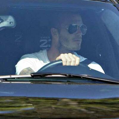 Verkehrssünder: Strafzettel für David Beckham