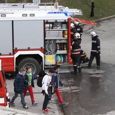 Feuerwehr-Einsatz in der U2