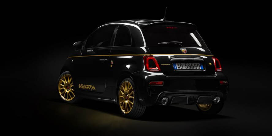 Abarth 595 als Scorpioneoro und Monster Energy