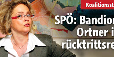 SPÖ: Bandion-Ortner ist rücktrittsreif