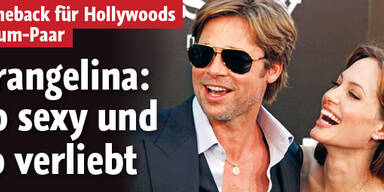 Jolie-Pitt: So sexy und soo verliebt
