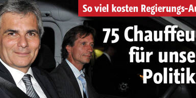 75 Chauffeure für unsere Regierung