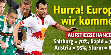 HURRA! Europa wir kommen!