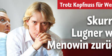 Skurril: Lugner will Menowin zurück