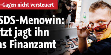 Menowin: Jetzt jagt ihn das Finanzamt