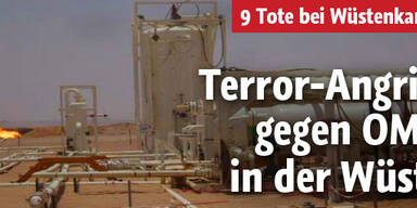Terrorangriff gegen OMV in der Wüste