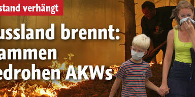 Flammenmeer bedroht jetzt AKWs