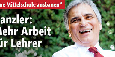 Kanzler will große Schul-Reform