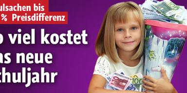 So viel kostet neues Schuljahr