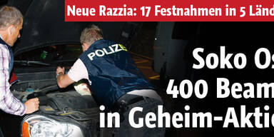 Razzia der Soko Ost erfolgreich