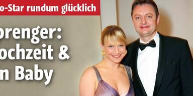 Sprenger: Hochzeit und ein Baby!