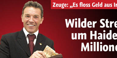 Wilder Streit um Haider-Millionen
