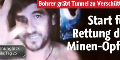 Start für Rettung der Minen-Opfer