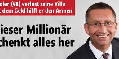 Dieser Millionär schenkt alles her