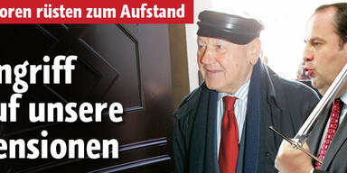 Angriff auf unsere Pensionen