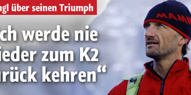 Skyrunner Stangl und sein Triumph am K2