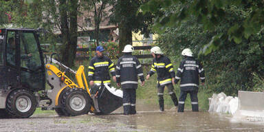 Starkregen überflutet Österreich
