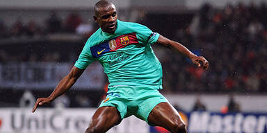 Abidal nach Lebertransplantation im Training