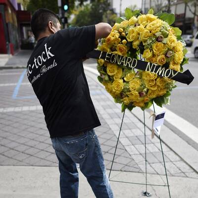 Fans nehmen Abschied von Leonard Nimoy